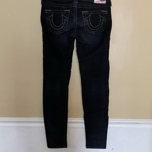 Vintage True Religion Corduroy Black Pants 28